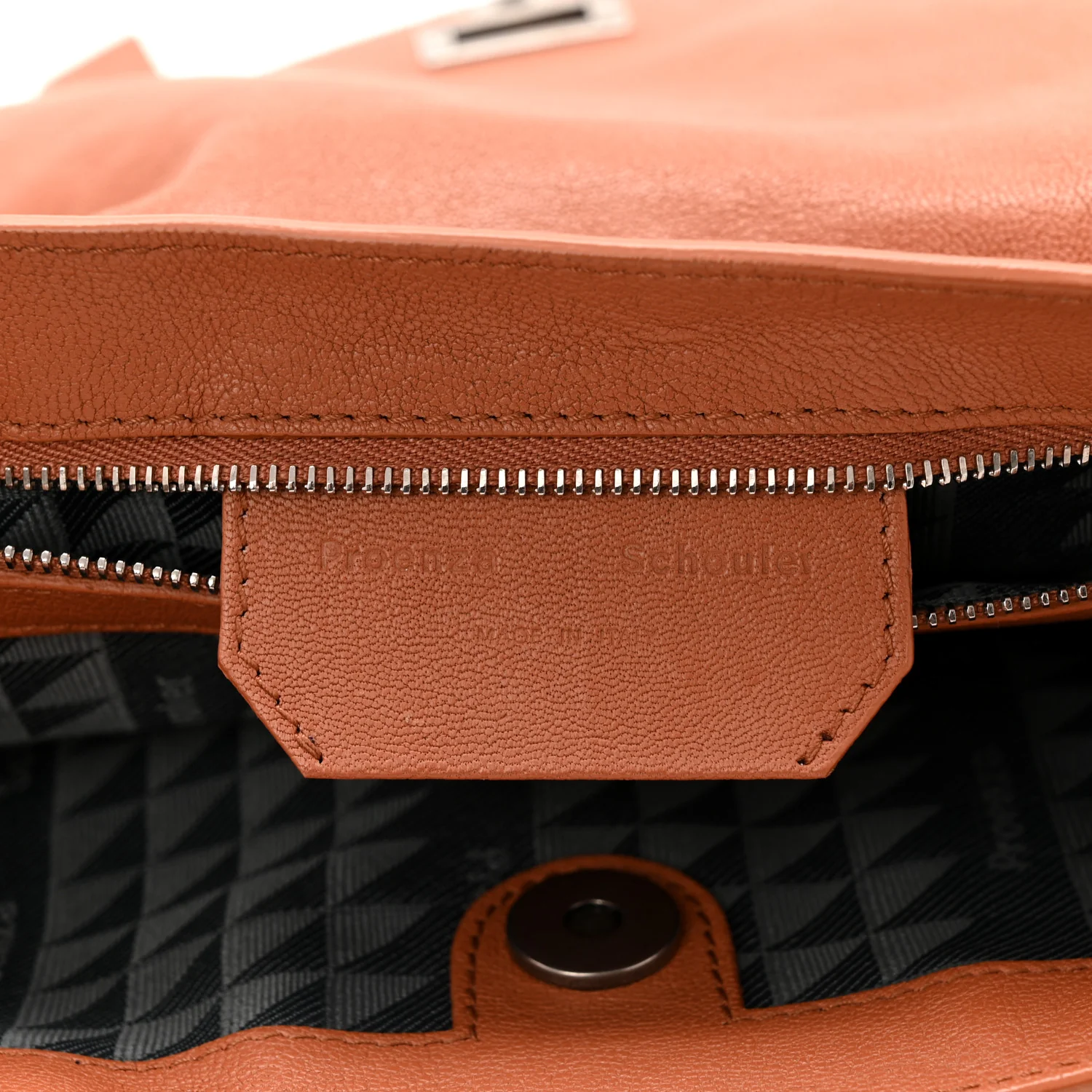 Lambskin Medium PS1 Satchel Dune - Top Club
