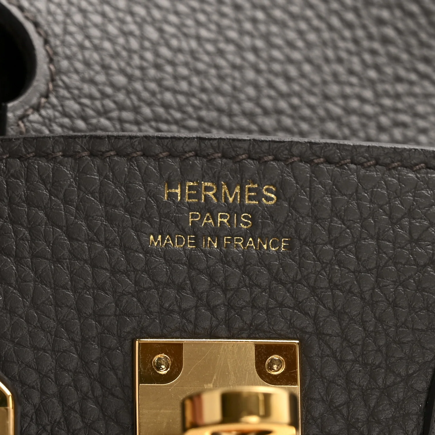 Togo Birkin 25 Gris Meyer - Top Club