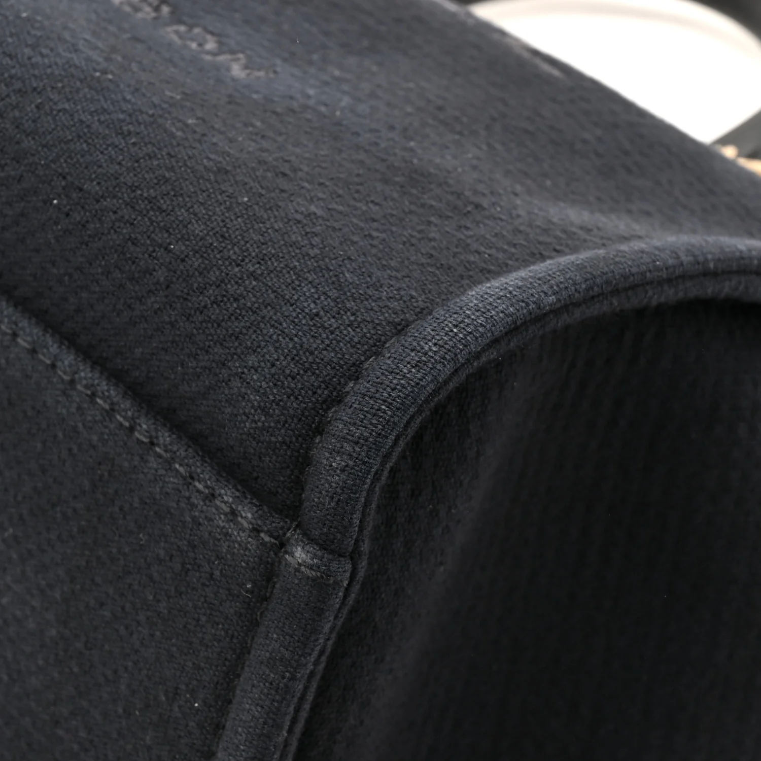 Mixed Fibers Small Deauville Tote Black - Top Club