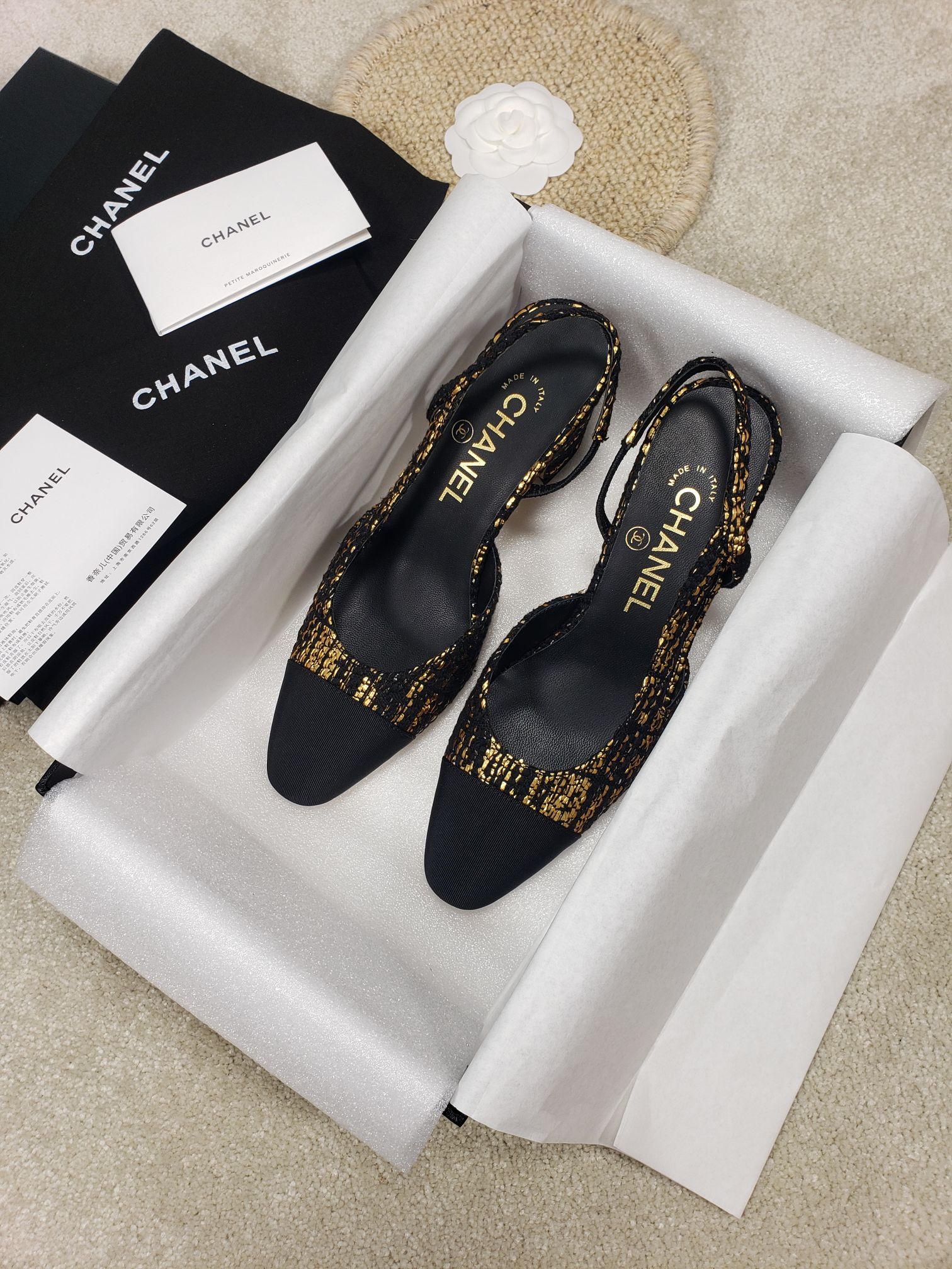 CHANEL SLINGBACKS 34 - Sneaker Replica Workshop