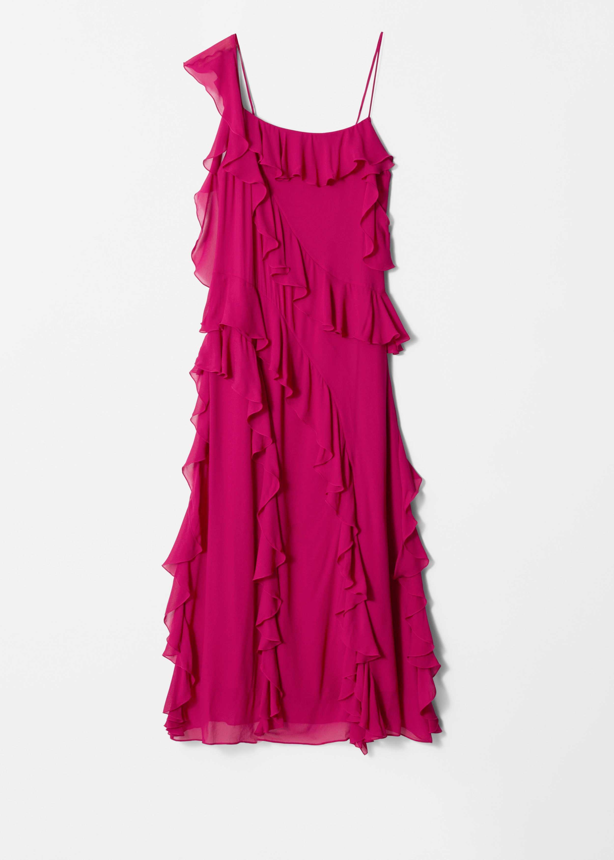 & Other Stories RUFFLE MAXI DRESS