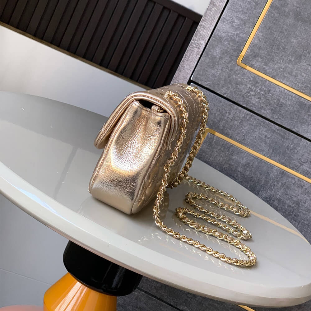 Chanel FLAP PHONE HOLDER WITH CHAIN(HIGH-END GRADE) - Top Club