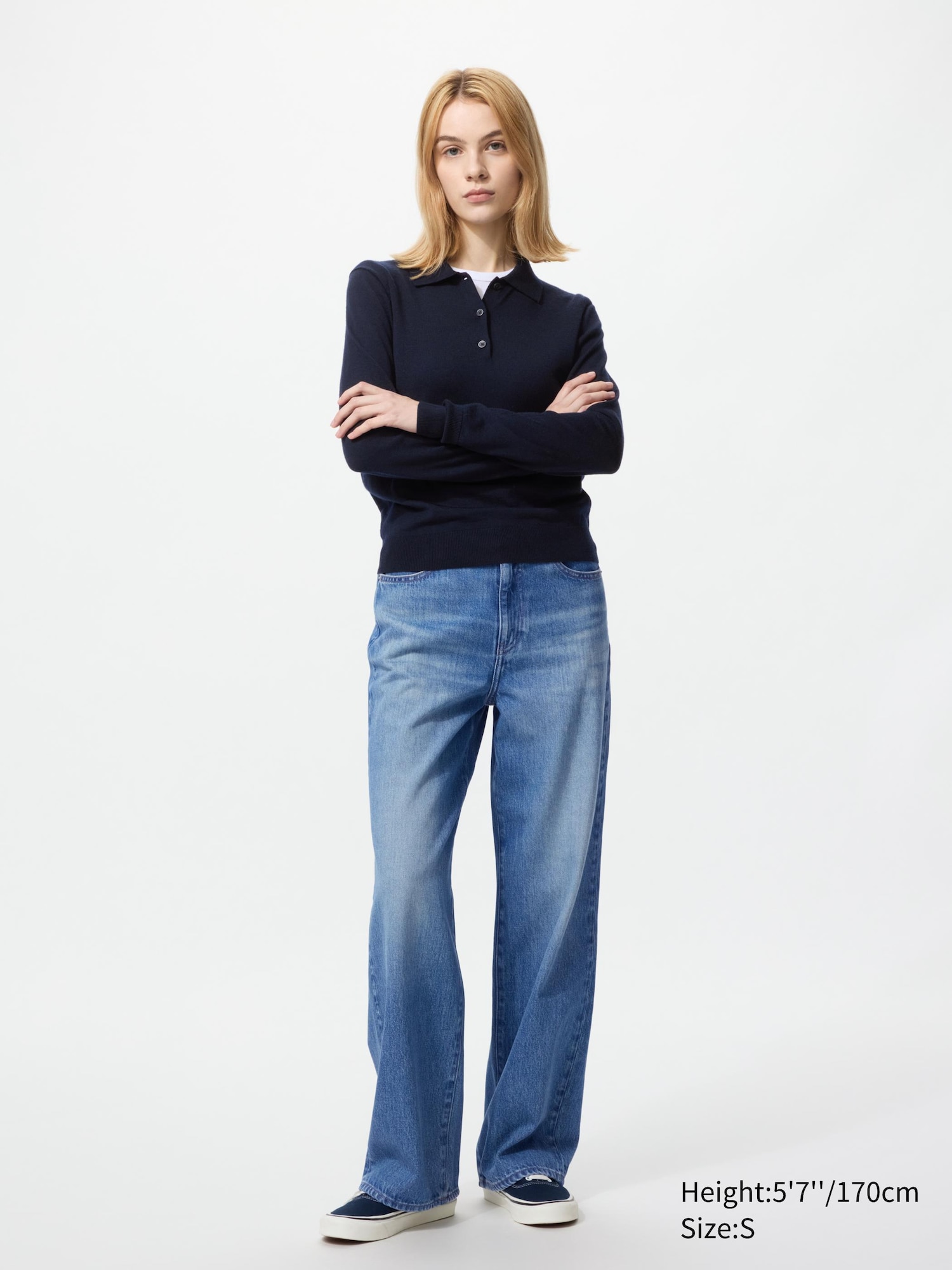 100% Australian Merino Polo Sweater