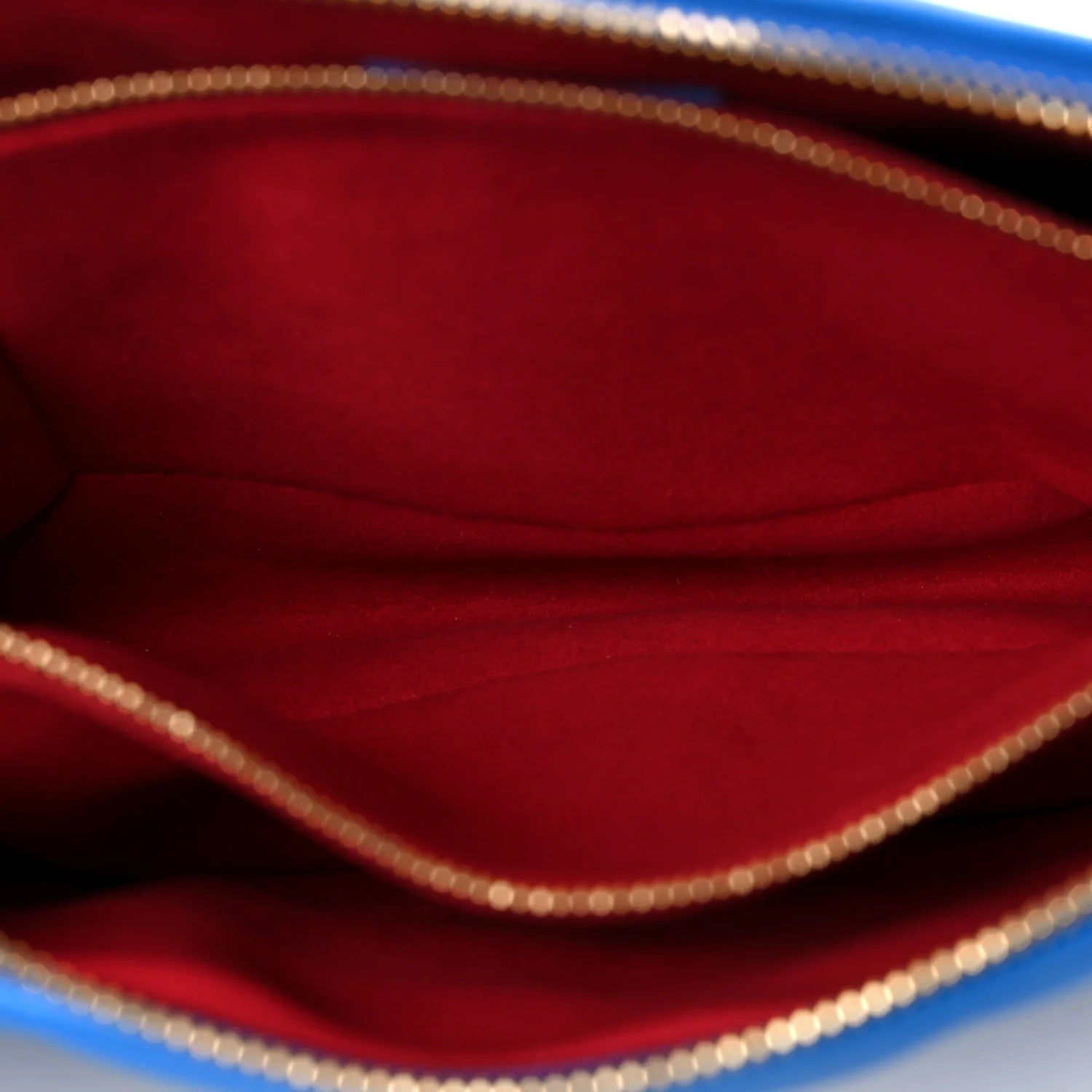 Lambskin Embossed Monogram Vuittamins Coussin PM Blue Red - Top Club