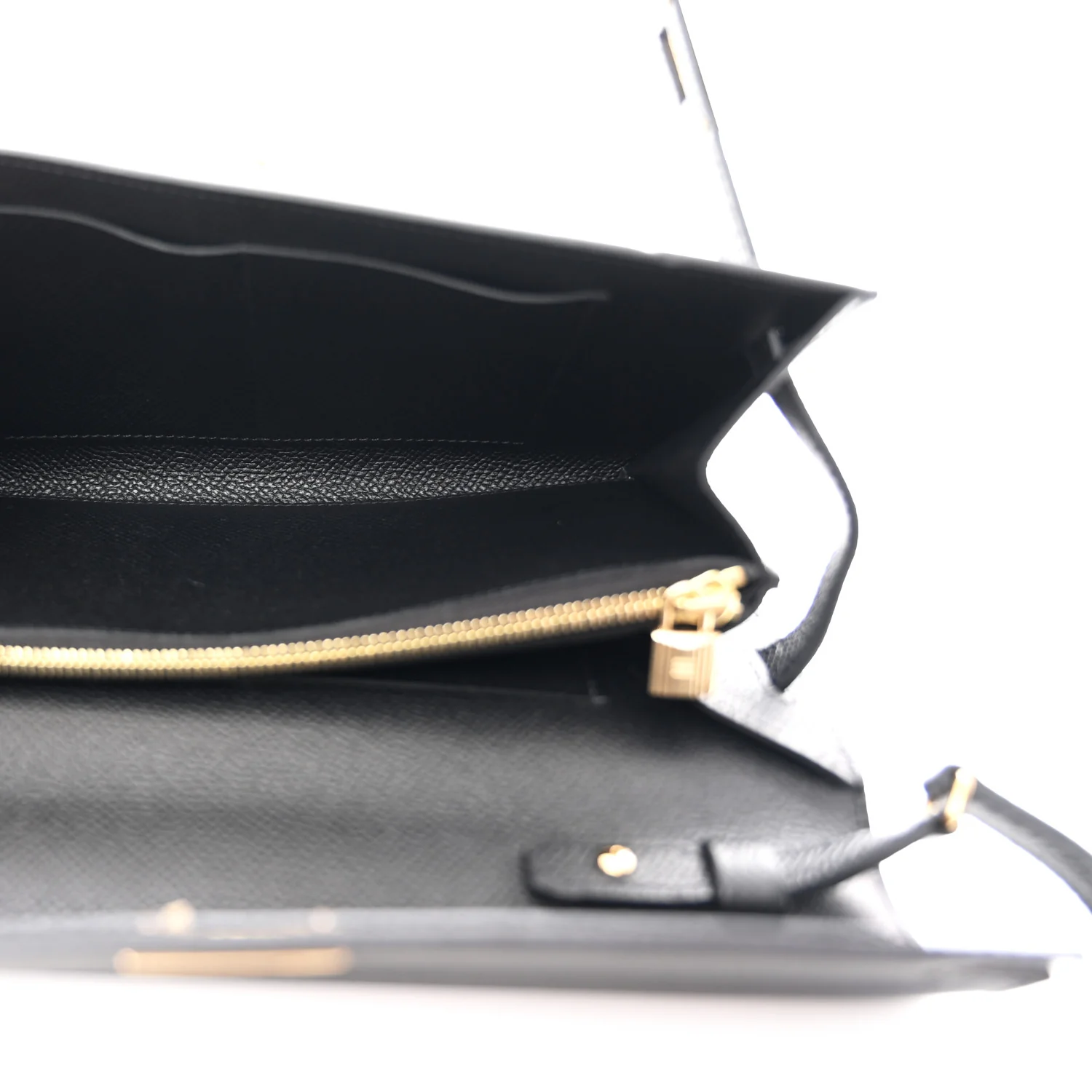 Epsom Kelly Wallet To Go Black - Top Club