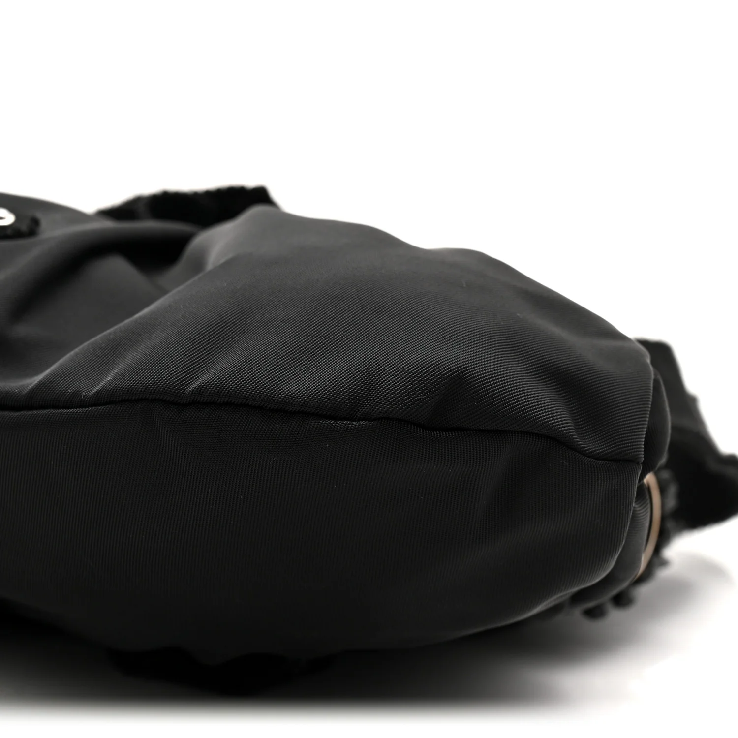 Tessuto Nylon Bead Evening Bag Black - Top Club