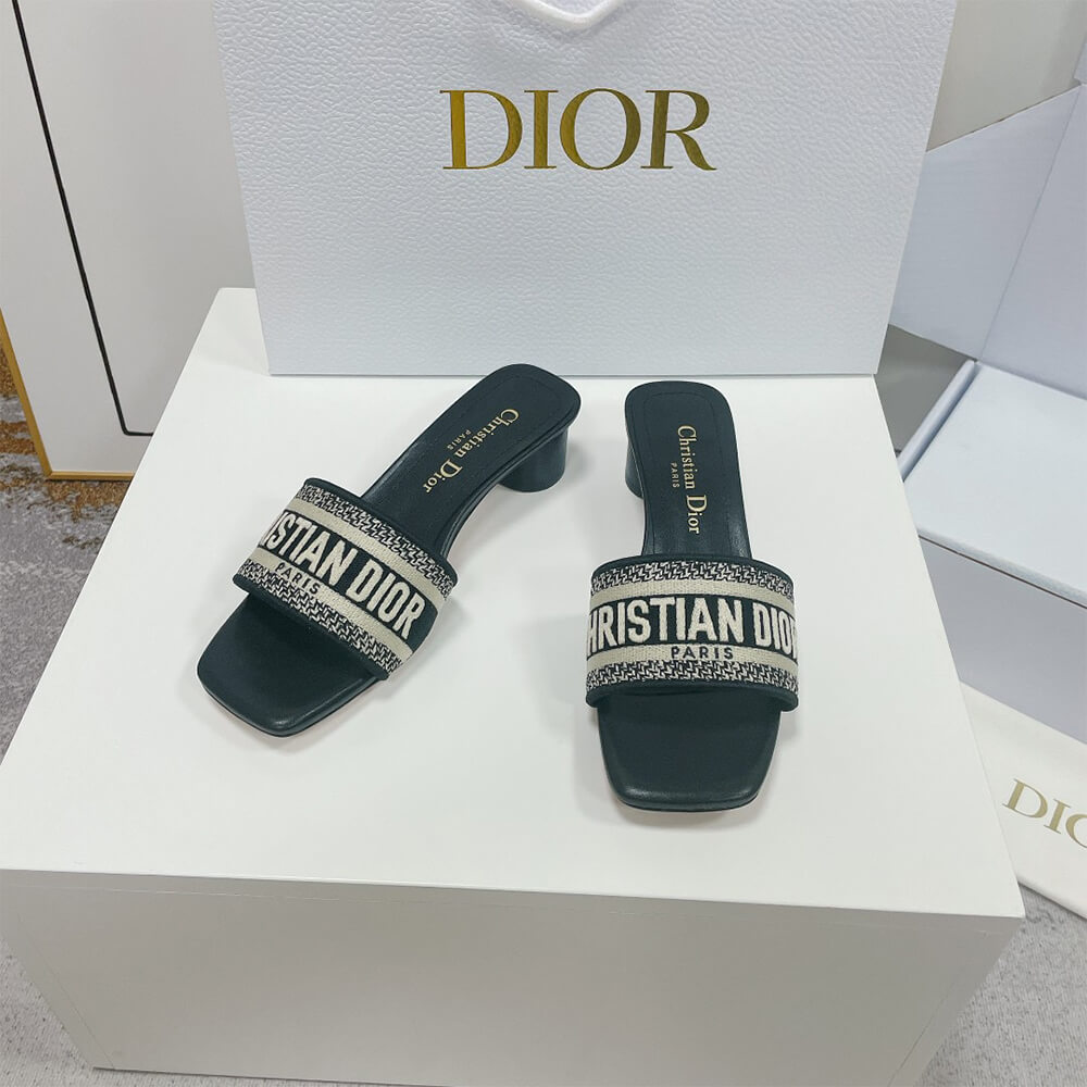 Dior Dway Heeled Slide - Top Club