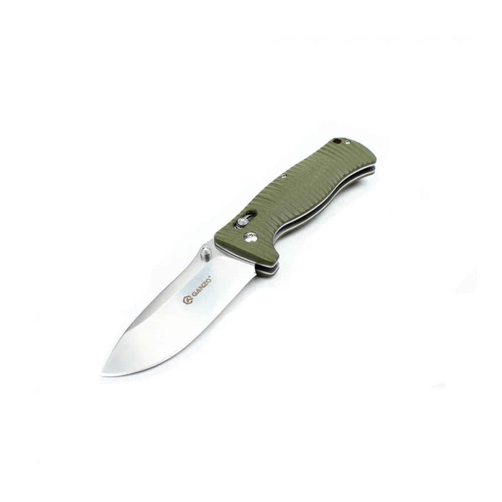 Ganzo G720 KNIFE steel folding pocket knife – green
