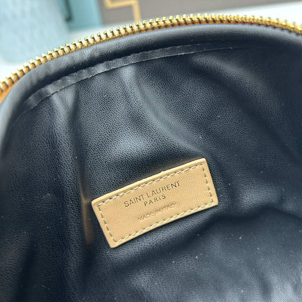 YSL Gaby zipped pouch in quilted lambskin - Top Club