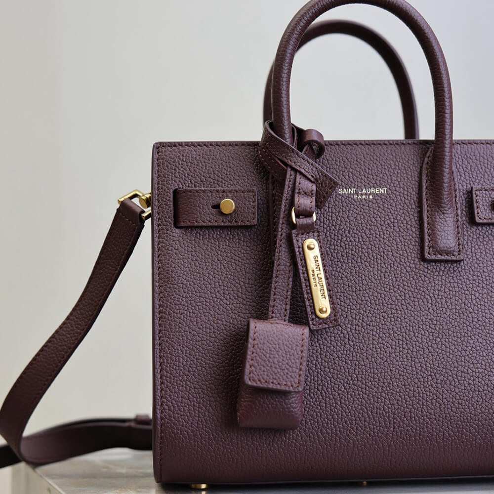 YSL SAC DE JOUR IN SMOOTH LEATHER   NANO(HIGH-END GRADE) - Top Club