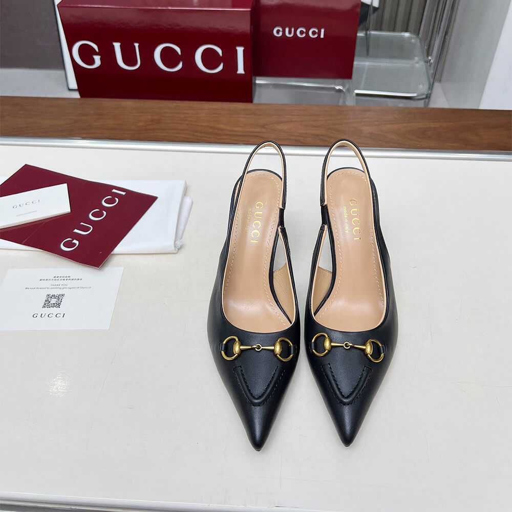Gucci Women s slingback pump with Horsebit - Top Club