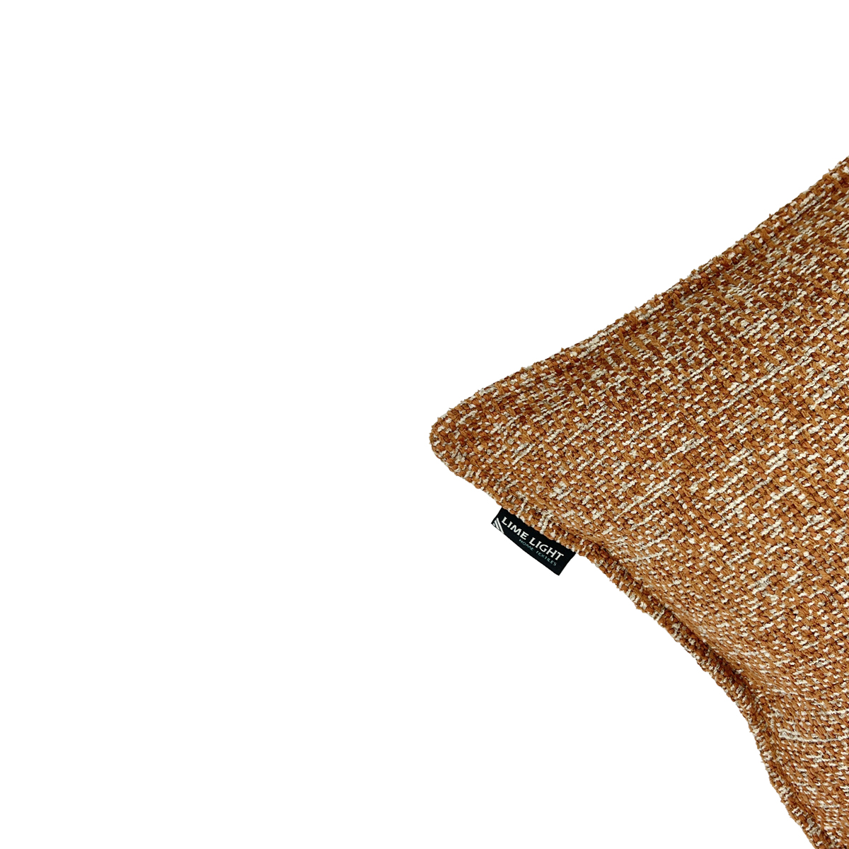 Sierkussen Litz cognac 30x50 cm