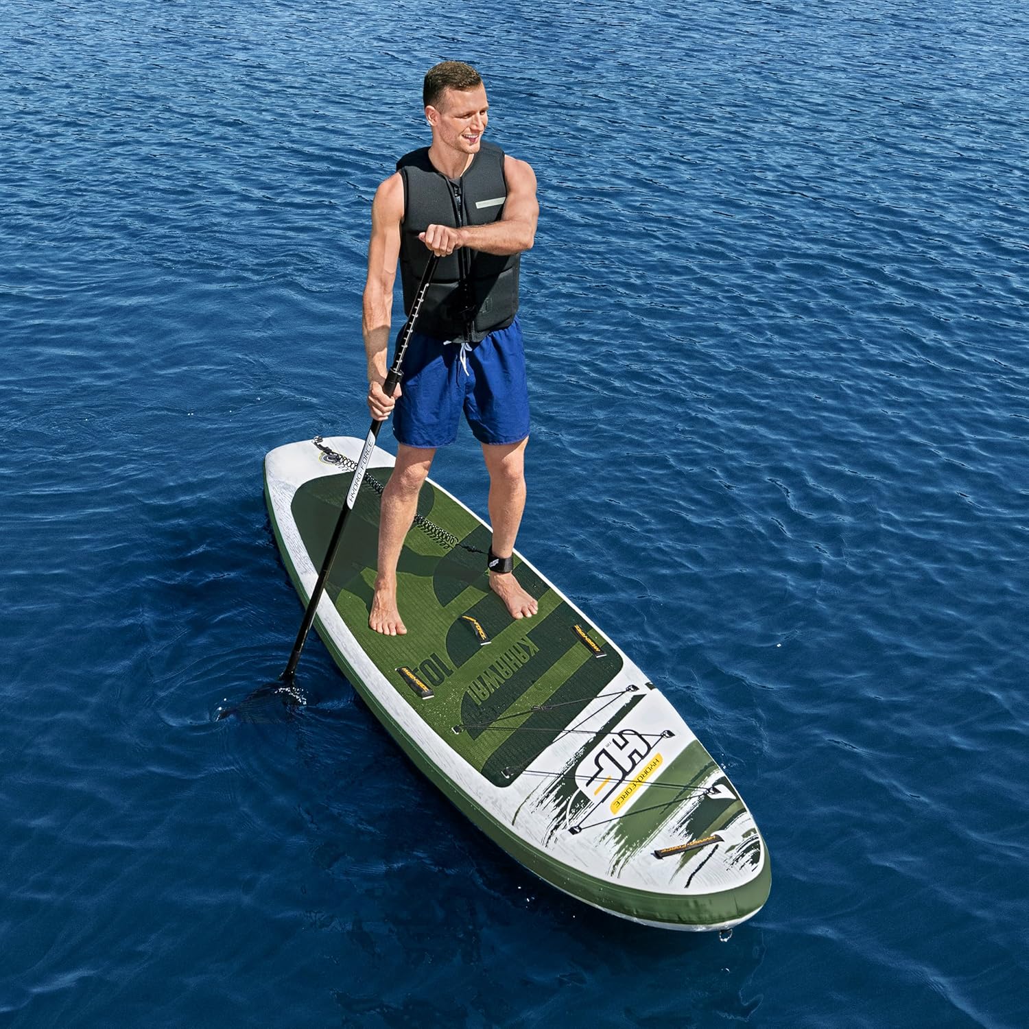 Hydro-Force SUP, Inflatable Stand Up Paddle Board, Complete Set, Multiple Sizes