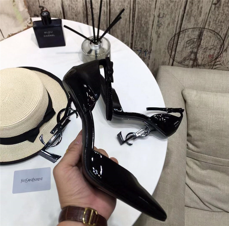 YSL classic YSL logo heel pumps - Sneaker Replica Workshop