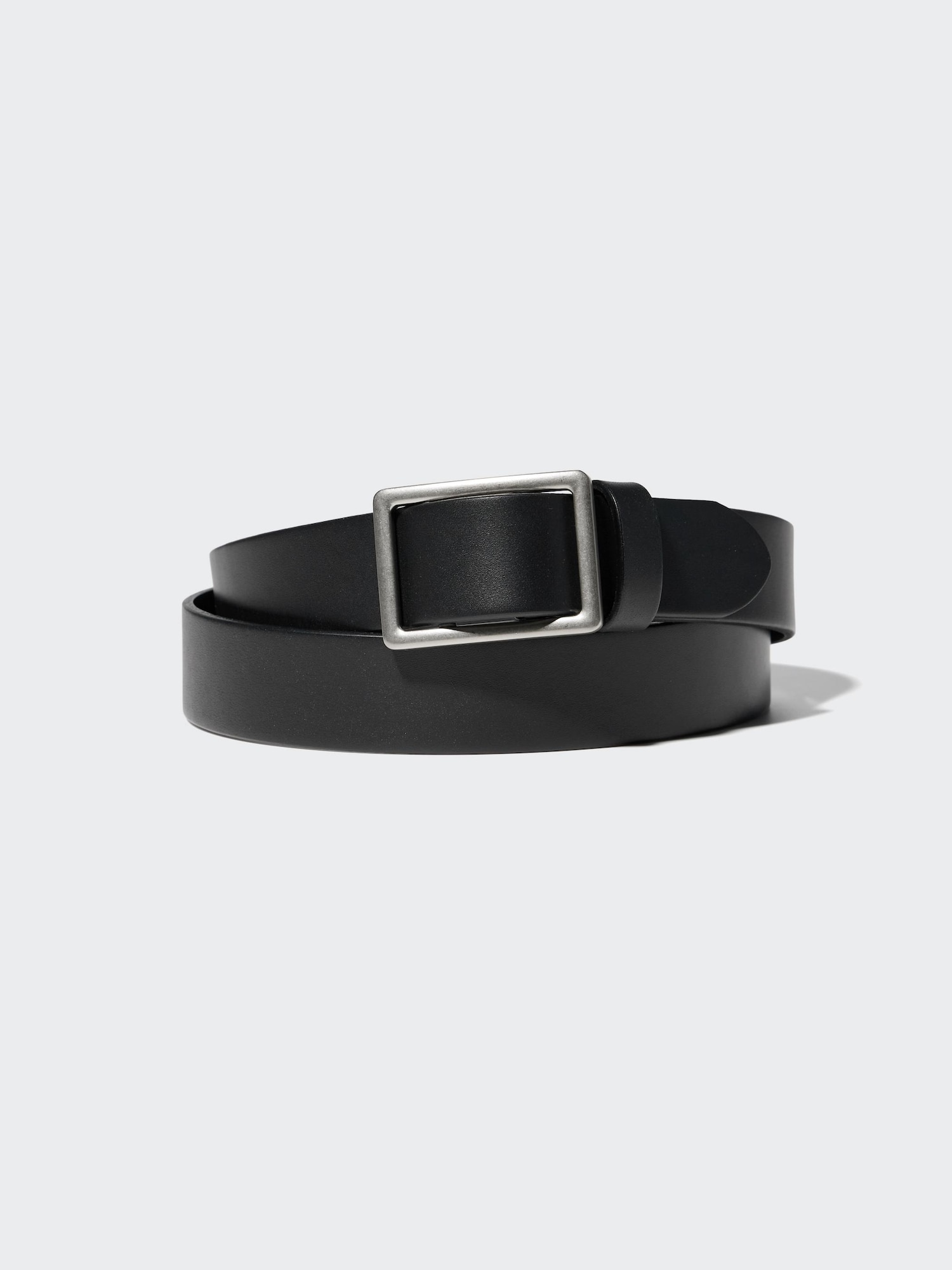 Italian Leather Slide Buckle Belt