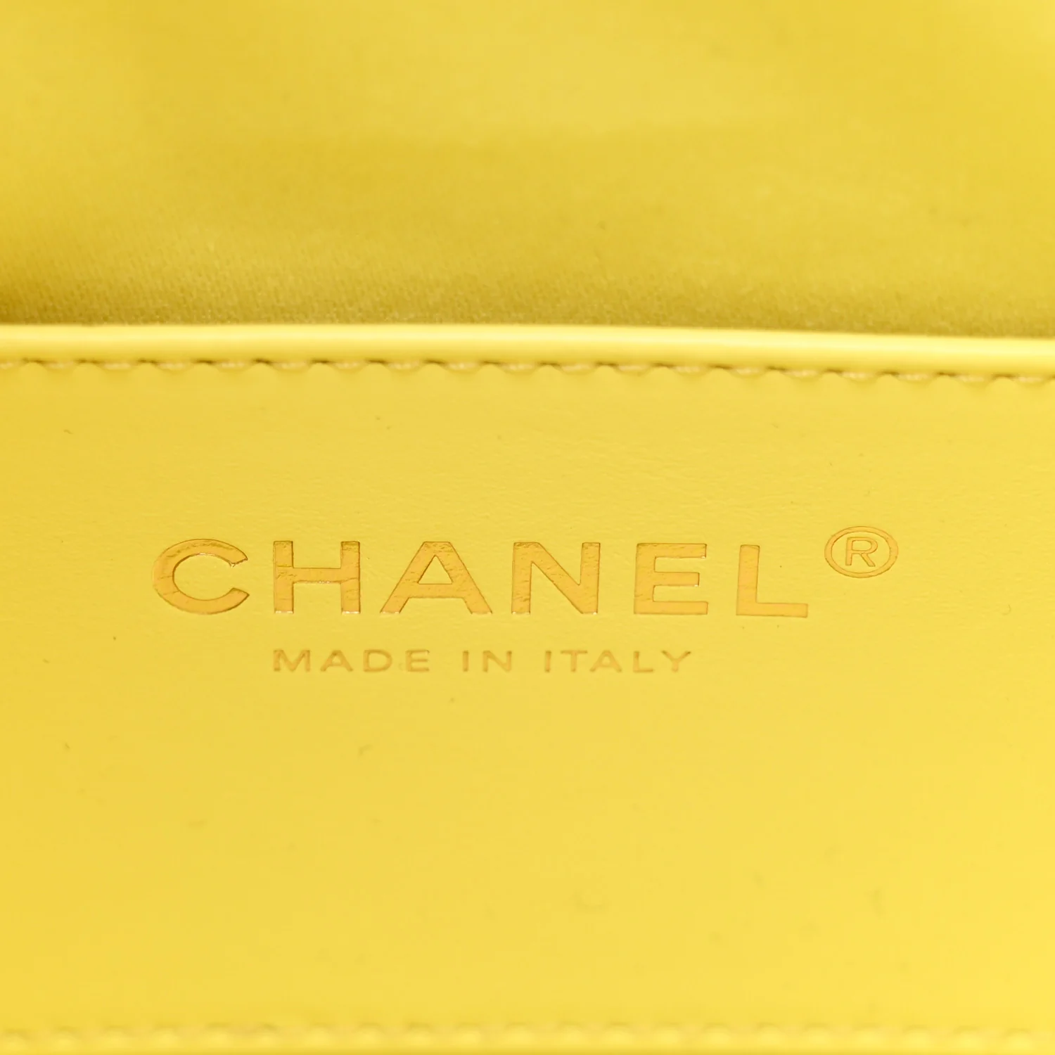 Caviar Quilted Mini Chanel 25 Handbag Light Yellow - Top Club