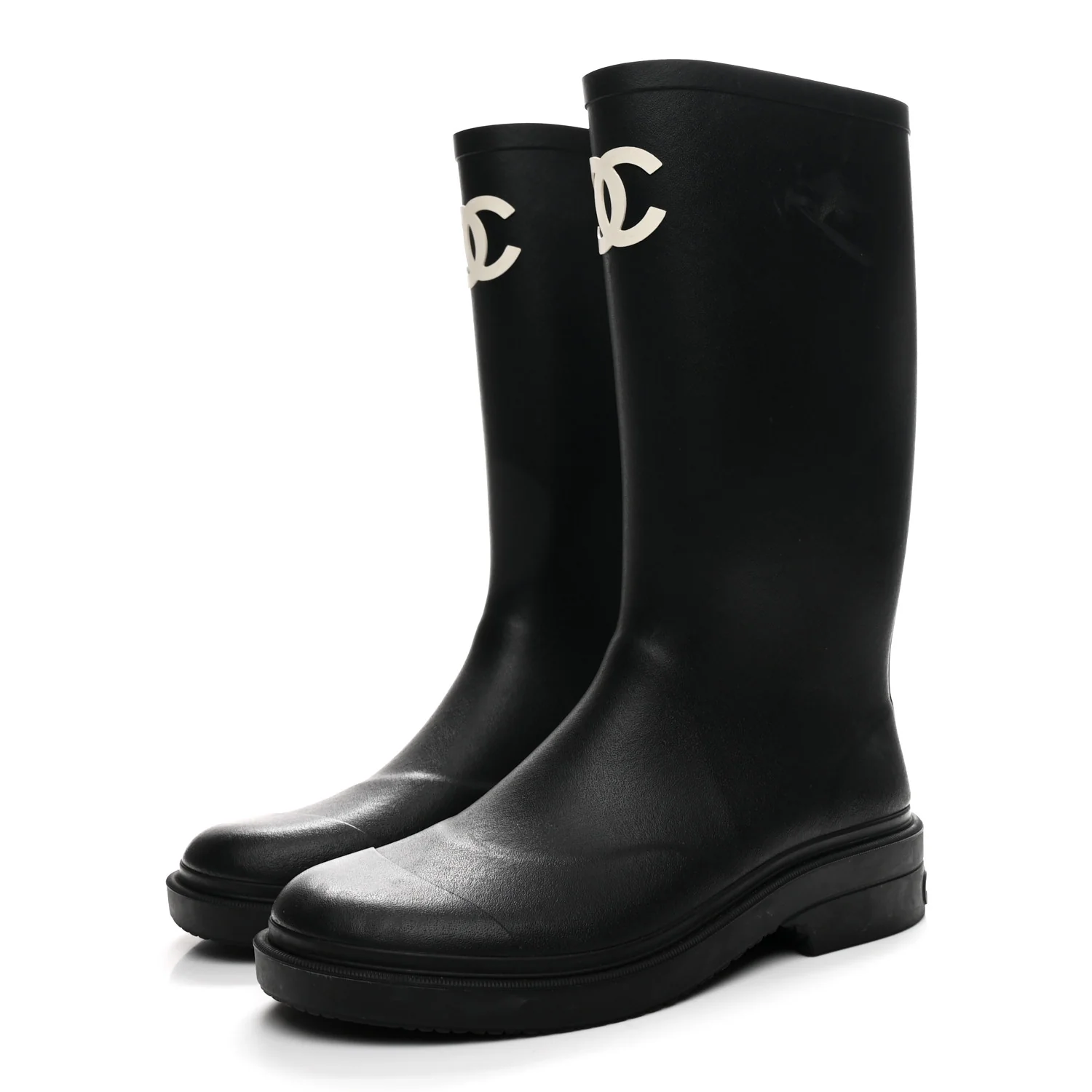 Caoutchouk CC High Boots 39 Black - Top Club