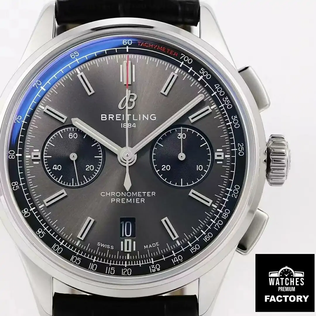 Breitling Premier B01 Chronograph AB0118221B1P1 GF Factory Black Strap