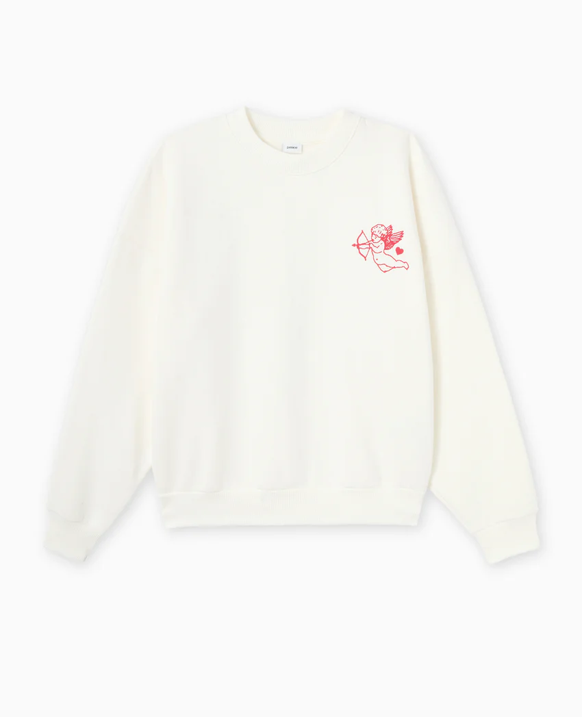 Pimkie Sweat oversize avec print poitrine et dos