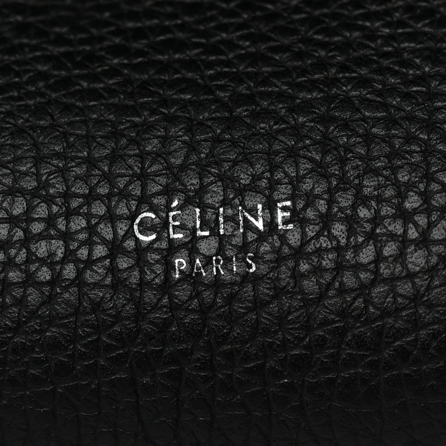 Supple Grained Calfskin Small Big Bag Black - Top Club