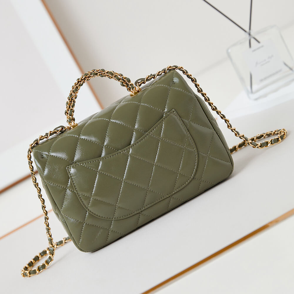 CHANEL Flap Bag with Top Handle - Top Club