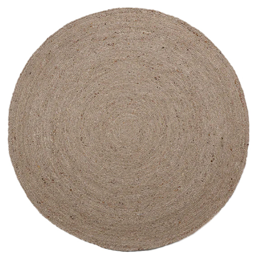 Vloerkleed Maze Ø200 cm camel