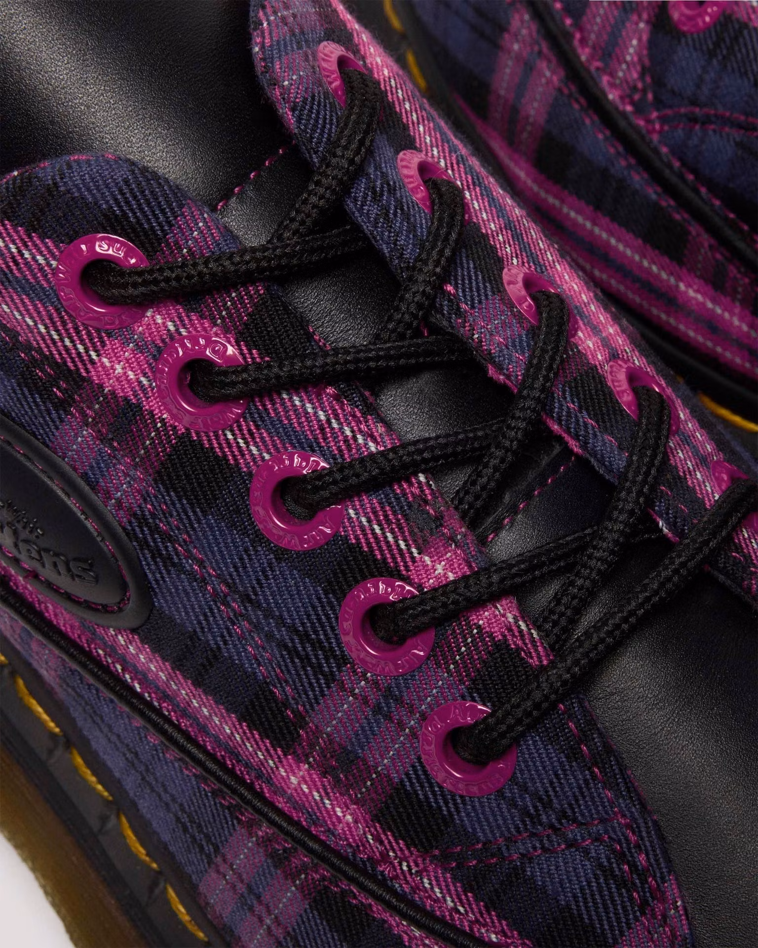 COACH Buzz 5-Eye Tartan Shoes