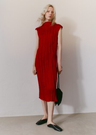 & Other Stories CRÊPE MIDI DRESS