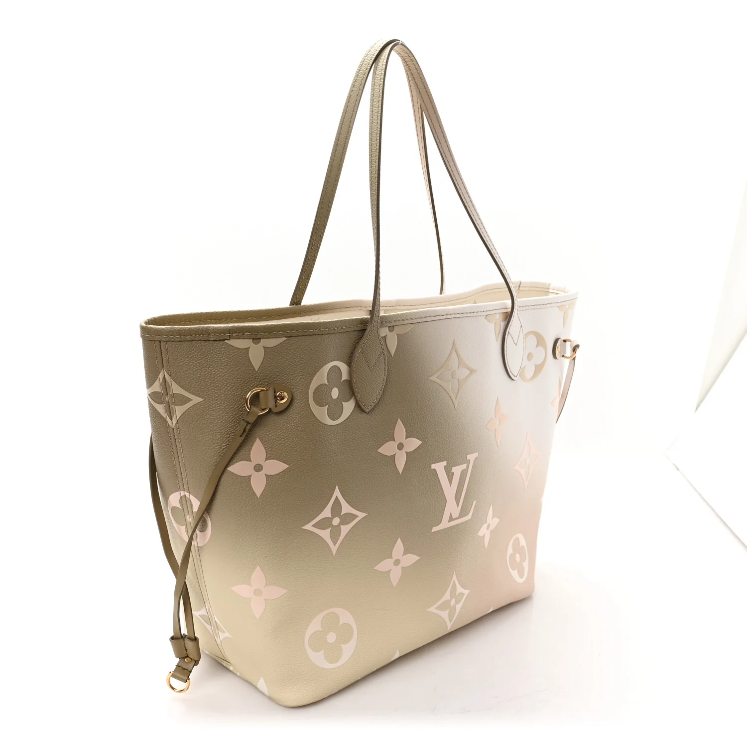 Monogram Giant Spring In The City Neverfull MM Sunset Kaki - Top Club