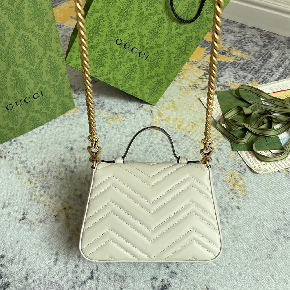 GG Marmont mini top handle bag - Top Club