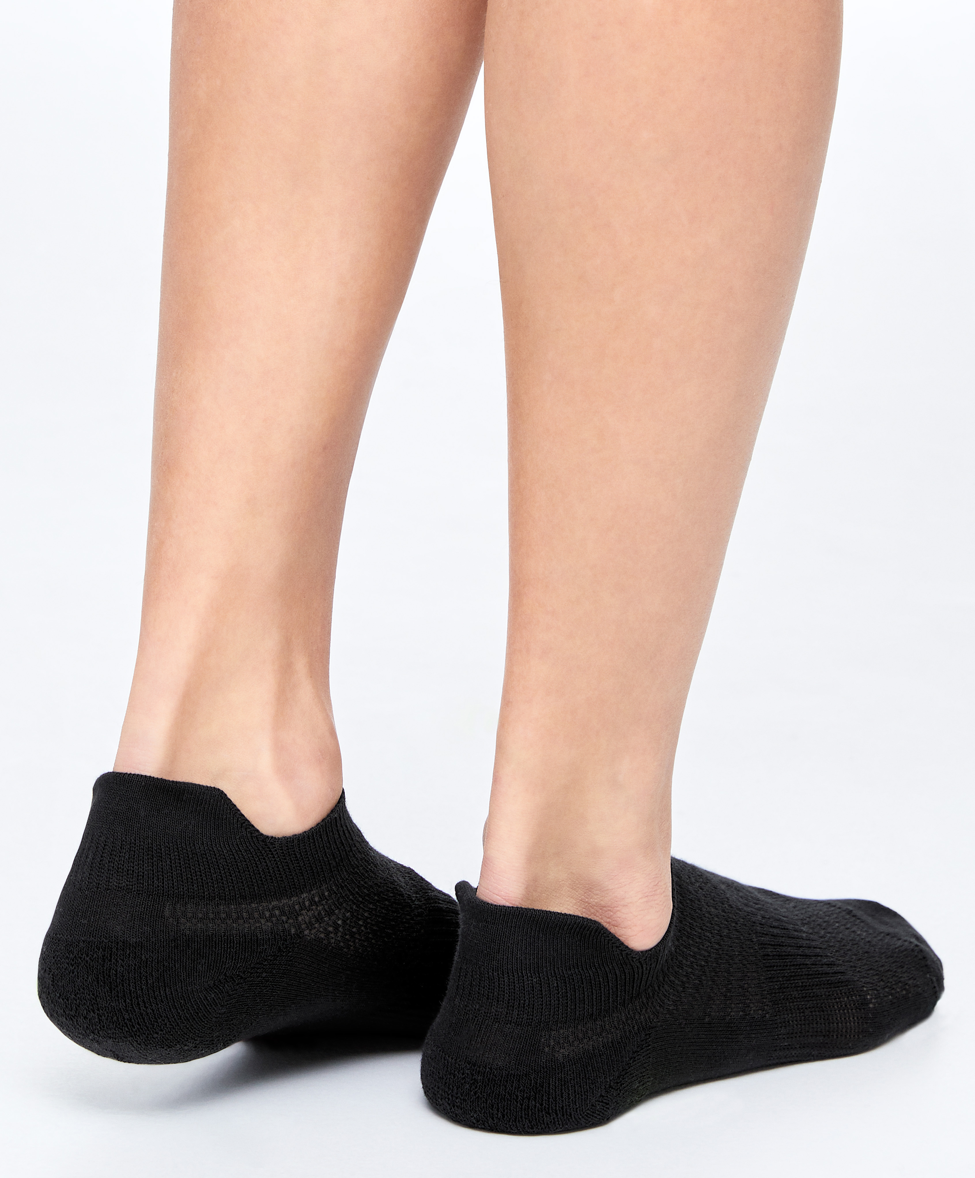 OYSHO 3 pairs of tab cotton blend sports sneaker socks