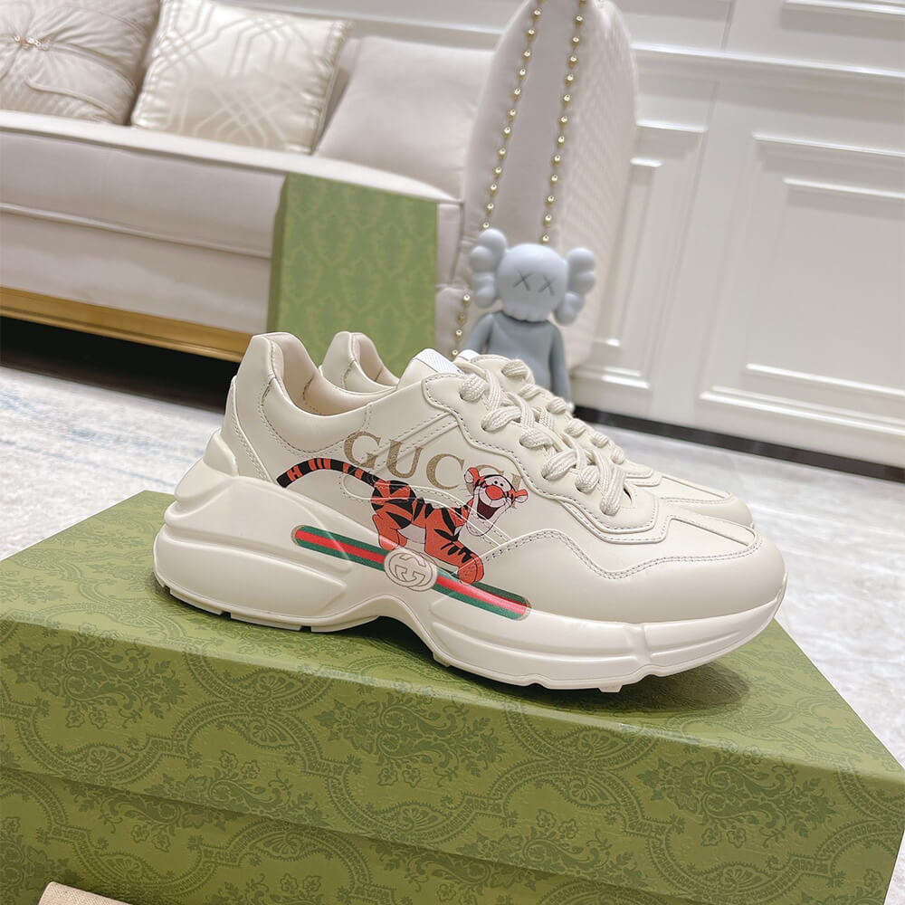 Gucci Rhyton Sneaker with Print - Top Club