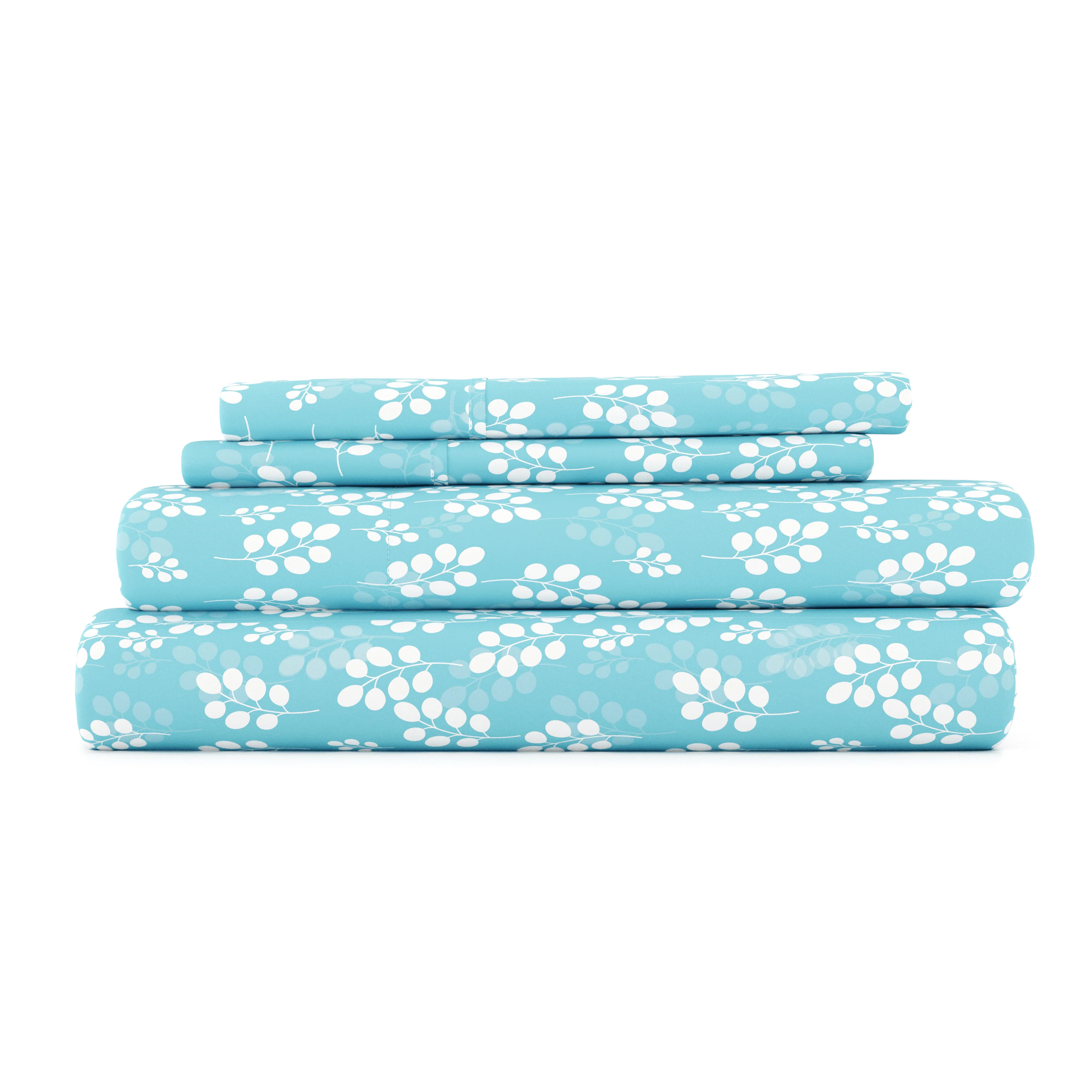 Wheatfield Pattern 4-Piece Sheet Set