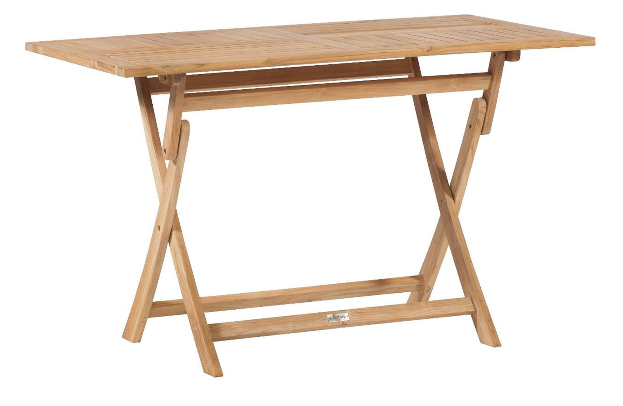 Exotan inklaptafel Folding Inklaptafel Folding teak 120X70cm
