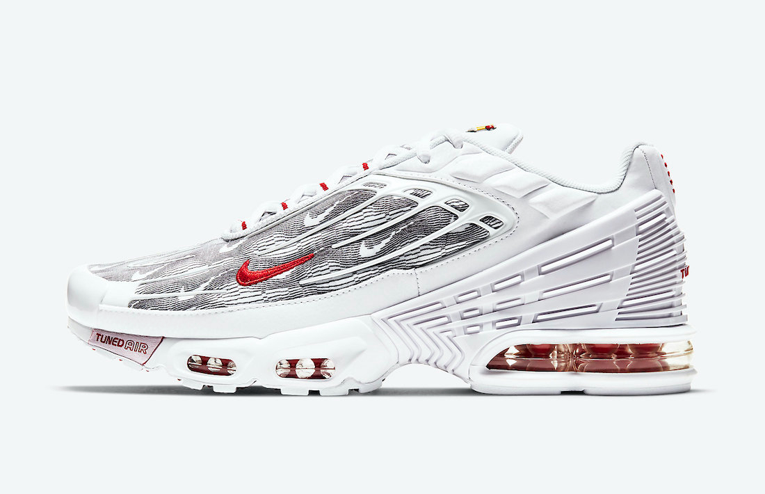 Air Max Plus 3  Topography Pack-White  DH4107-100 - Sneaker Replica Workshop