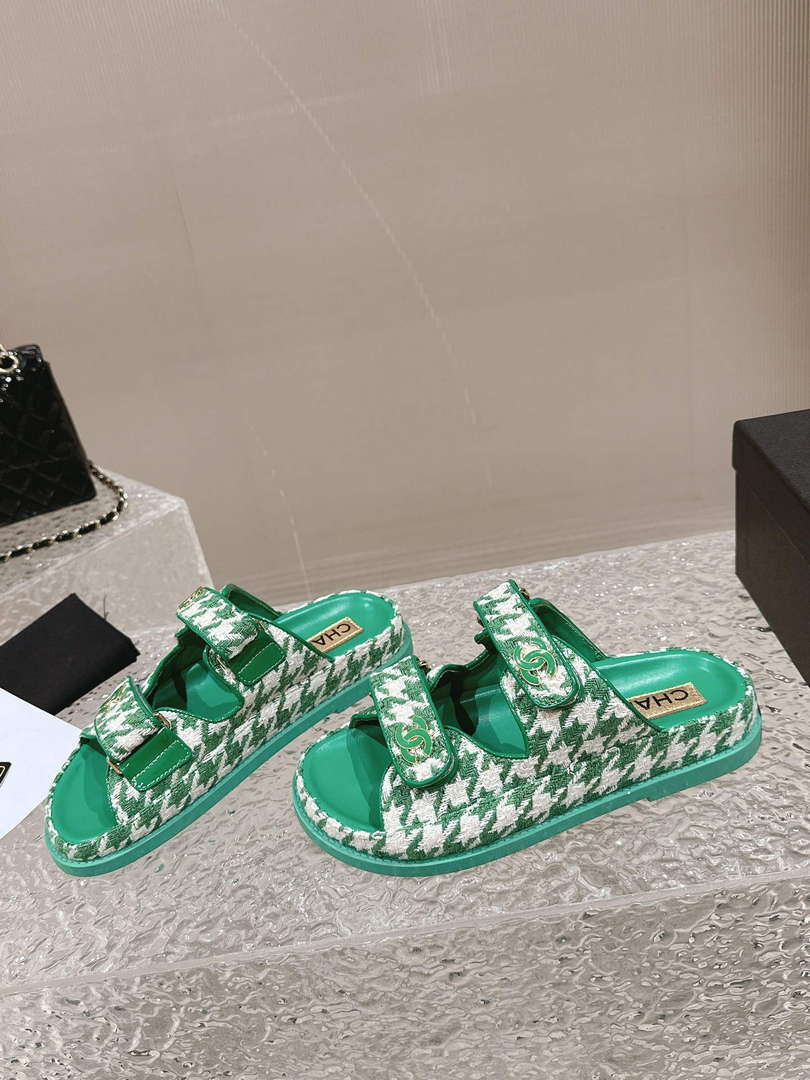 Chanel Women's Velcro sandals Fashion Shoes C93251 - Sneaker Replica Workshop