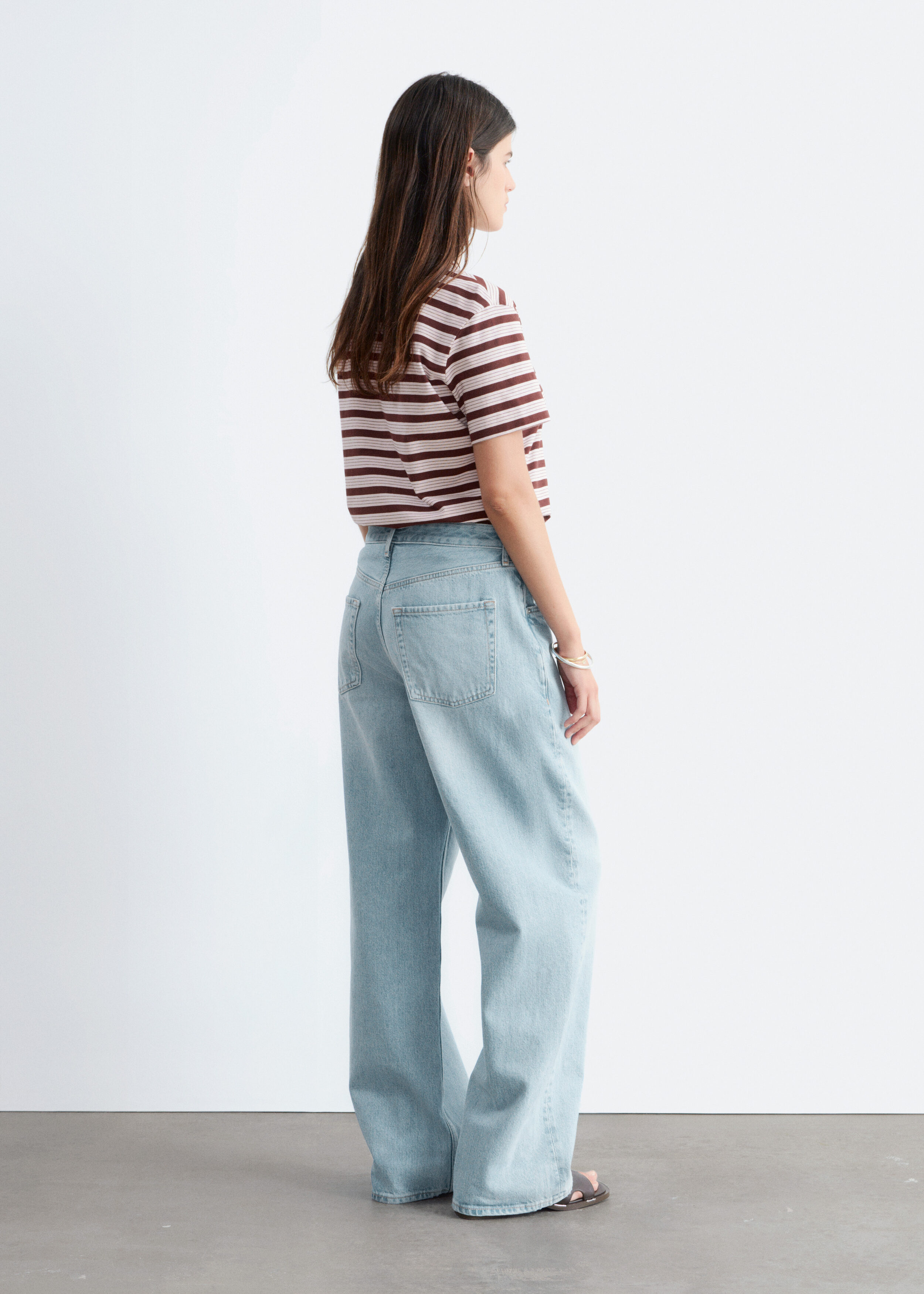 & Other Stories COTTON CREW-NECK T-SHIRT