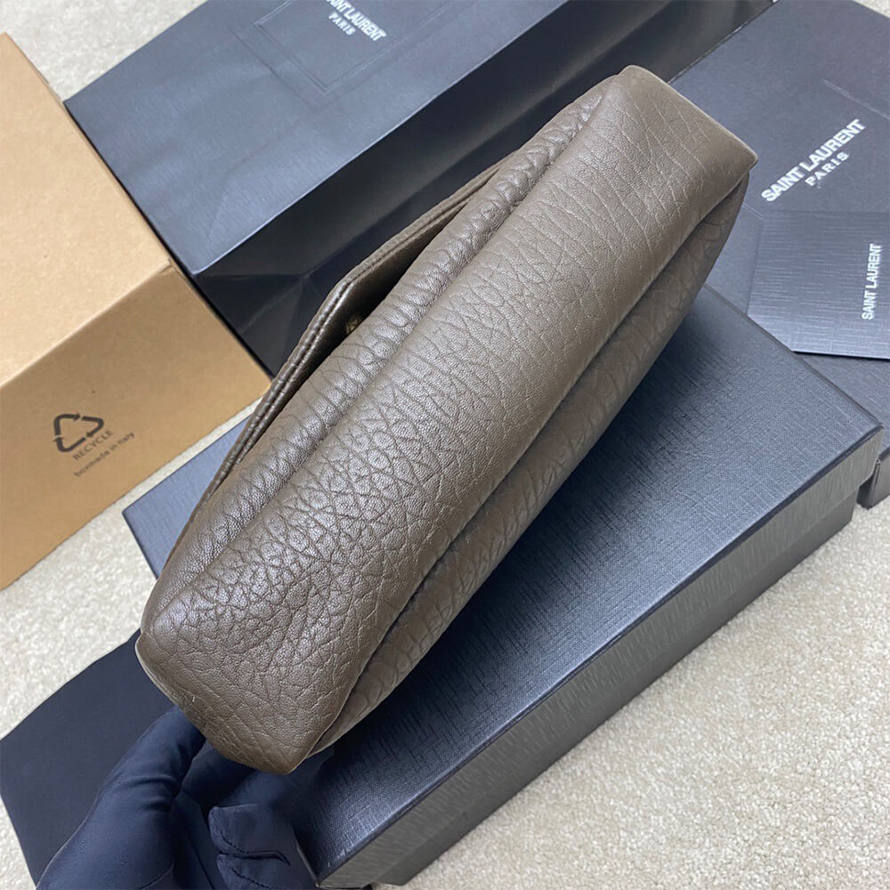 YSL calypso medium in grained lambskin - Top Club