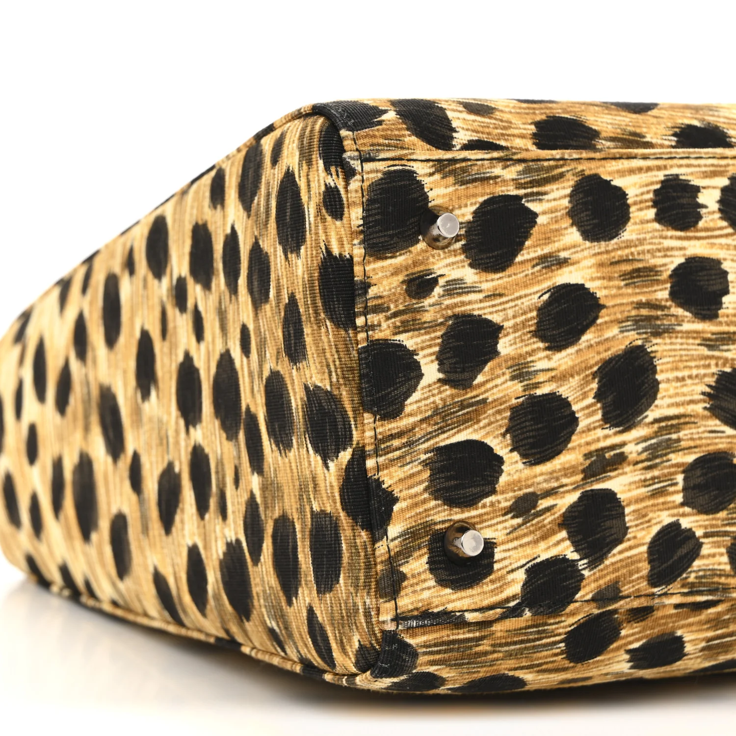 Canvas Leopard Print Medium Lady Dior - Top Club