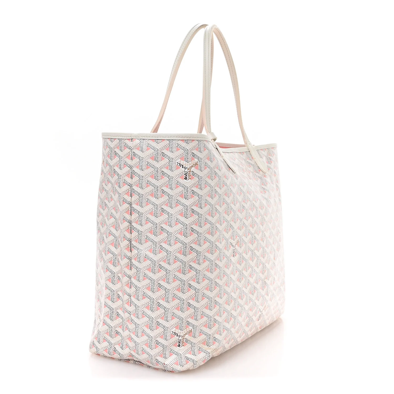 Goyardine Saint Louis Claire Voie PM White Pink - Top Club