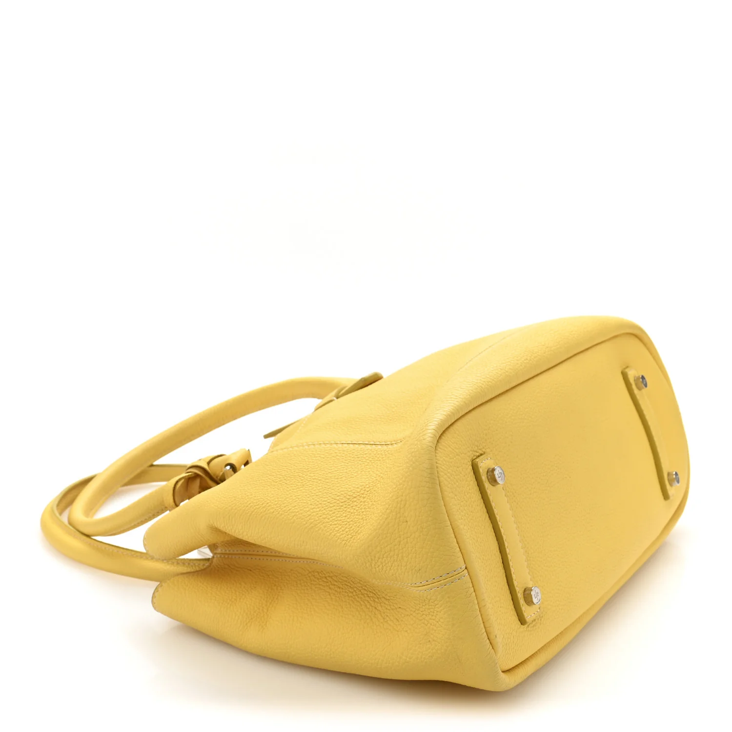Grained Calfskin Bellevue Odessa Yellow - Top Club