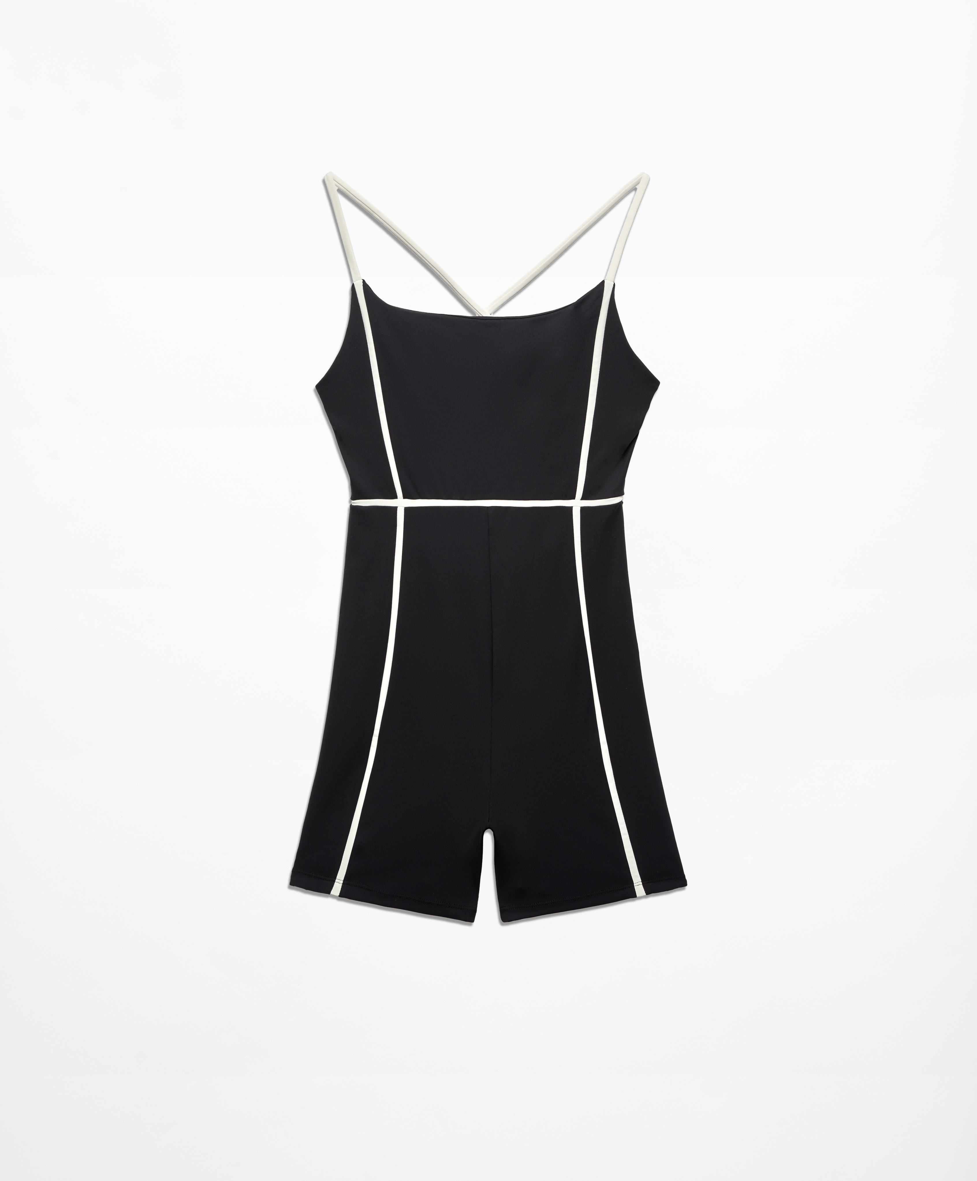 OYSHO Comfortlux piping short jumpsuit