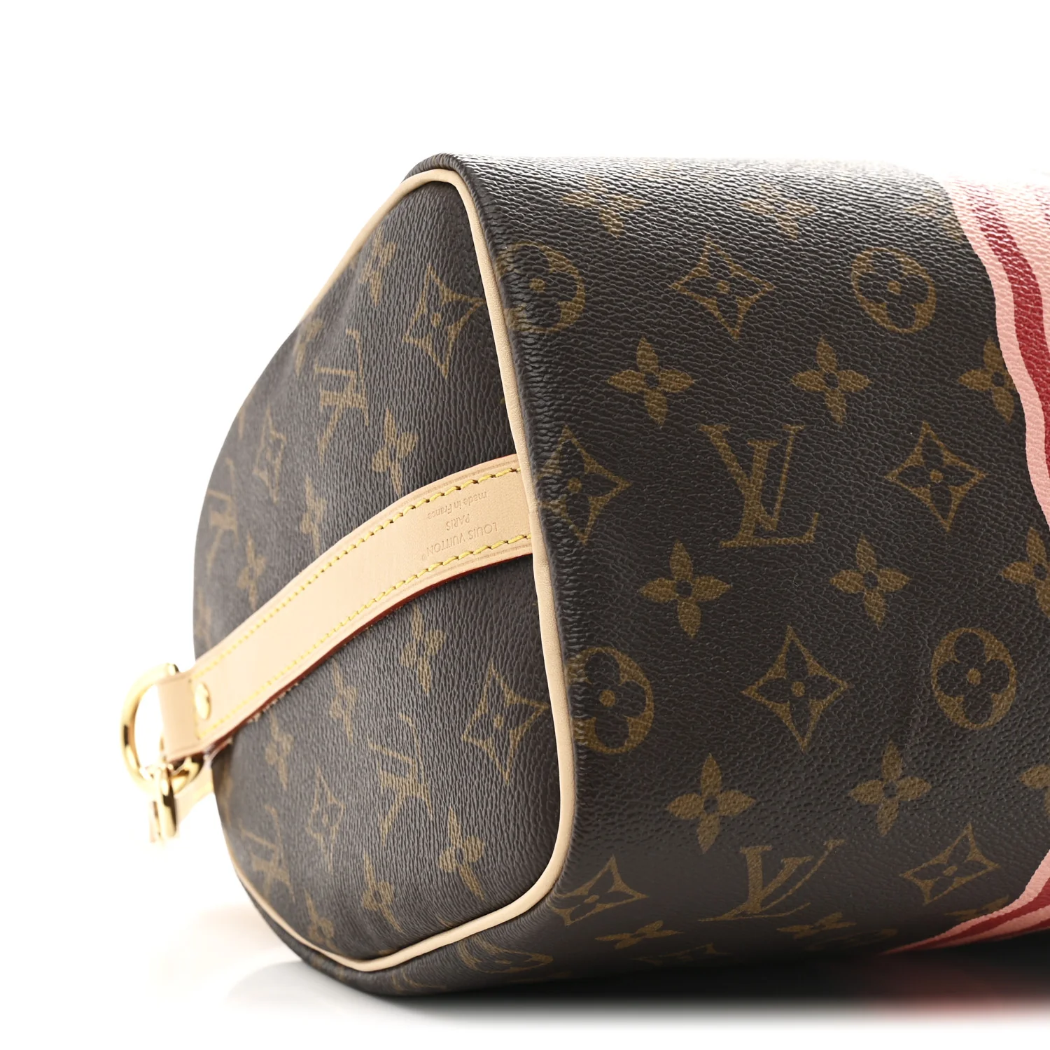 Mon Monogram Speedy Bandouliere 25 Light Pink Sari Red - Top Club