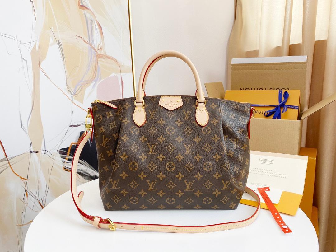 Louis Turenne MM Monogram Canvas For Women, Women??s Handbags, Shoulder Bags 15in/38cm LV M48814 - Top Club