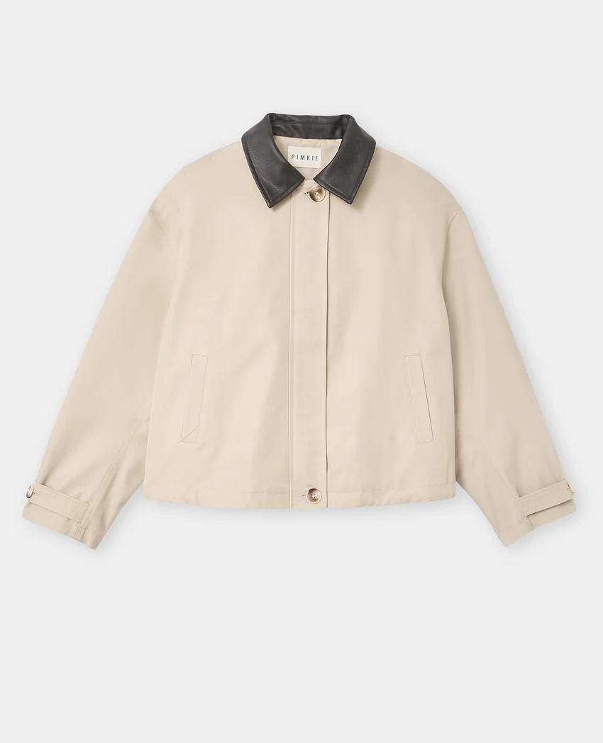 Pimkie Veste col simili avec base resserrable
