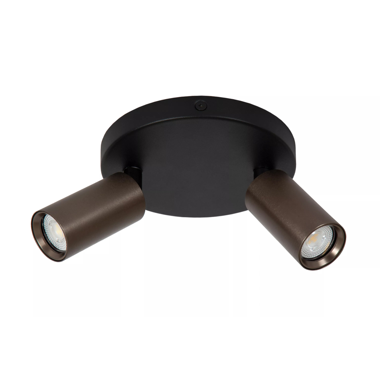 RITMO PLAFONDSPOT Ø 15CM 2-LICHTS KOFFIE
