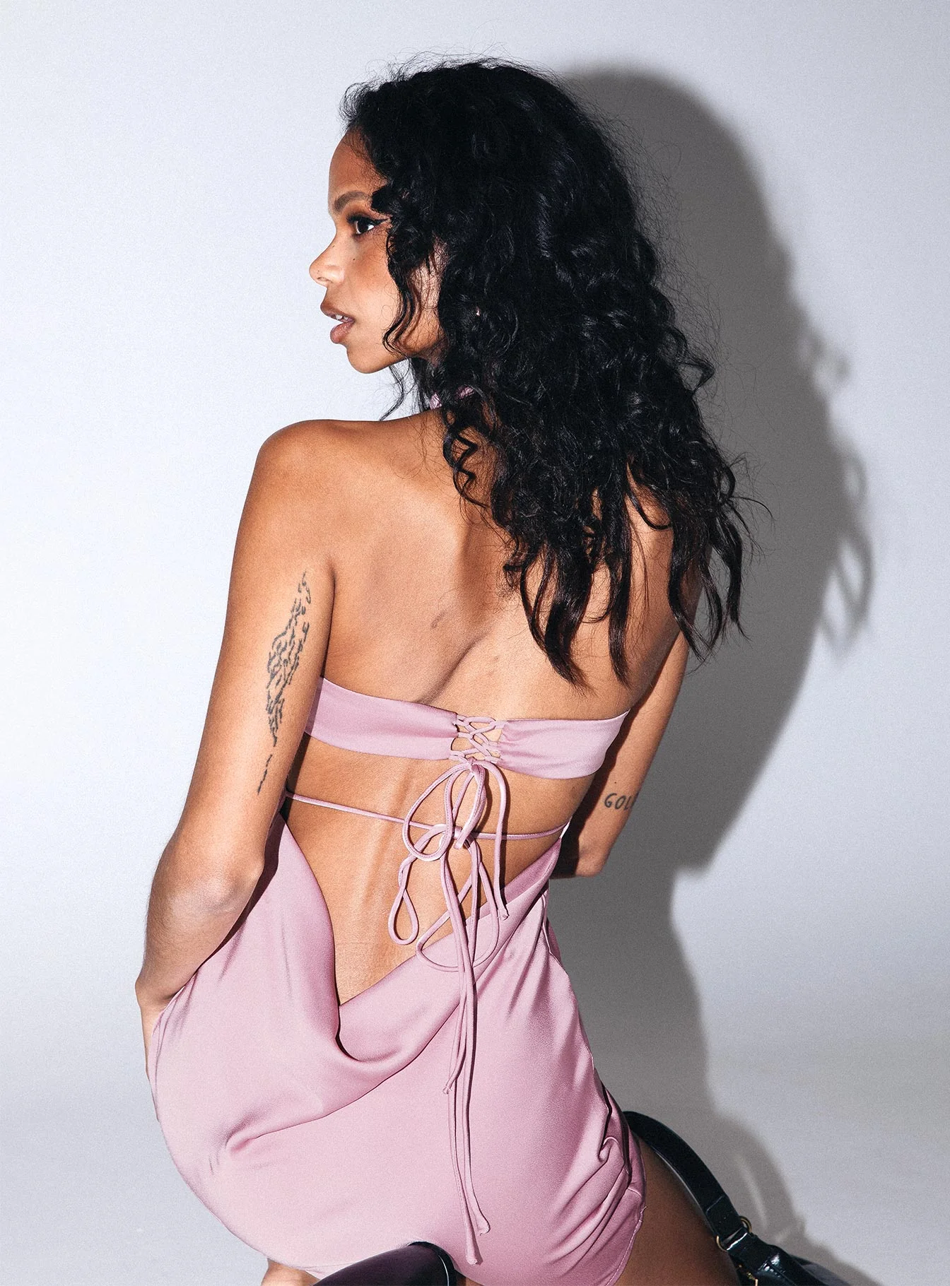 Take Me Back Mini Dress Purple