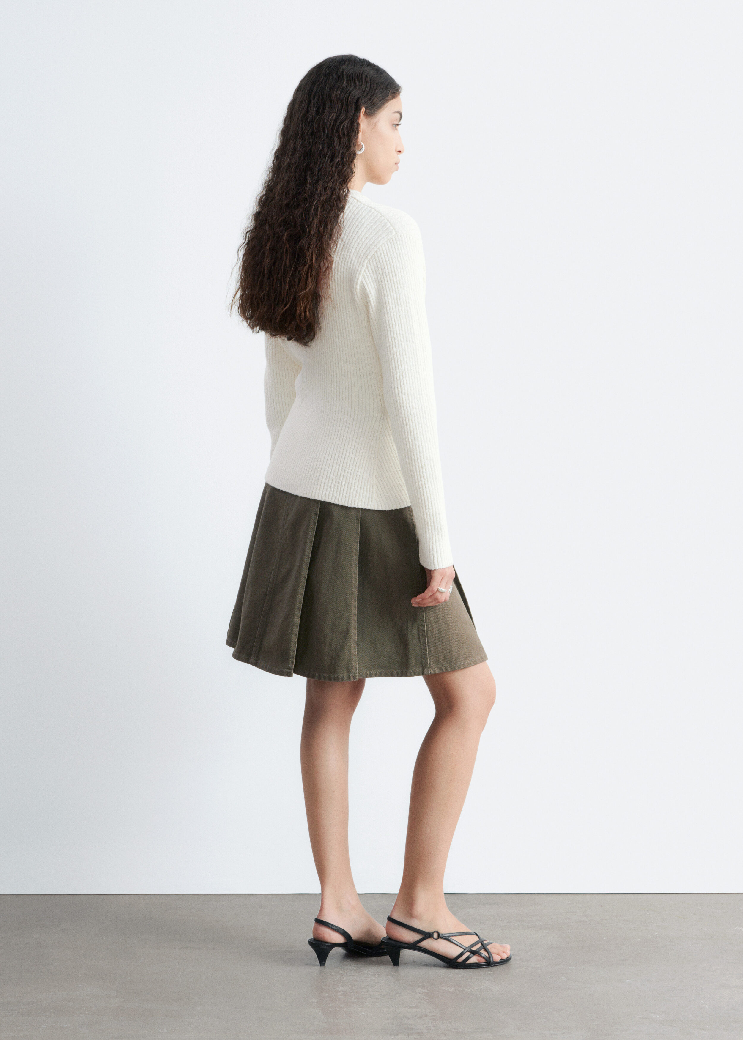 & Other Stories RIBBED CARDIGAN