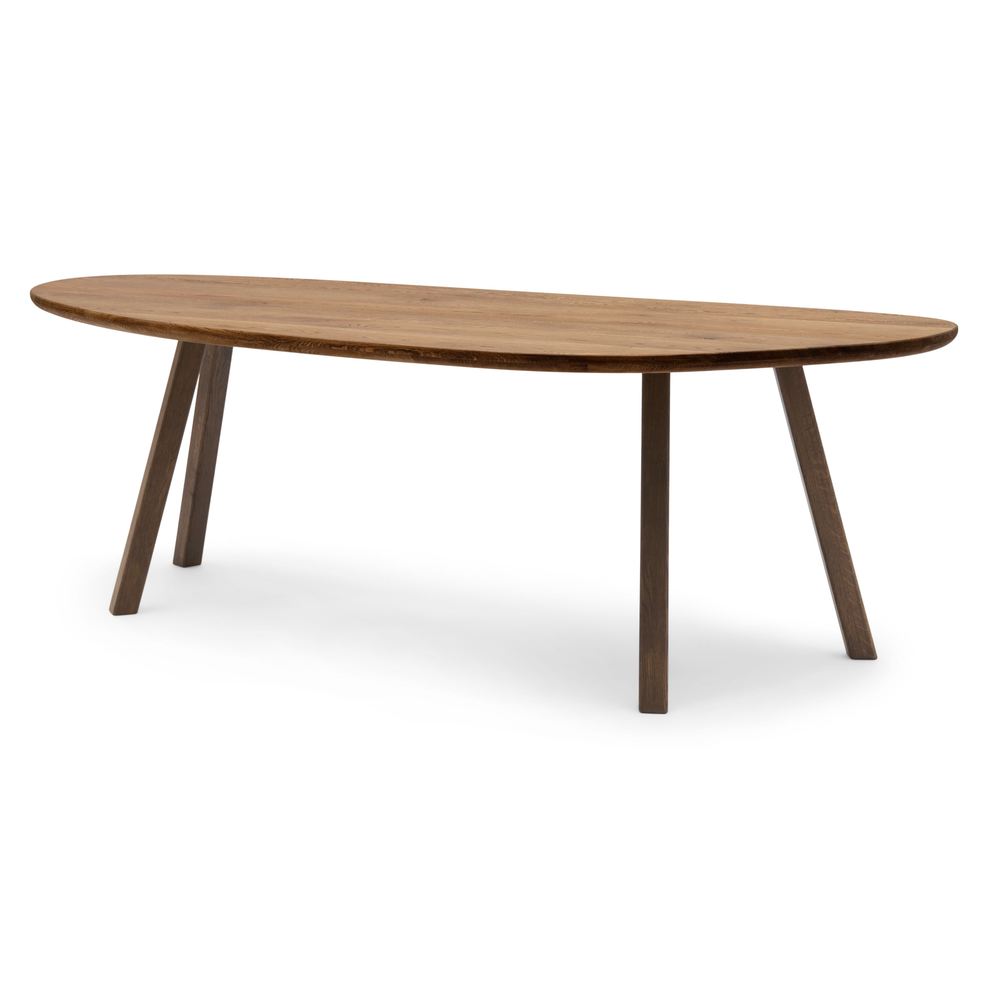 Eettafel Clark tabacco dark 230x105 cm