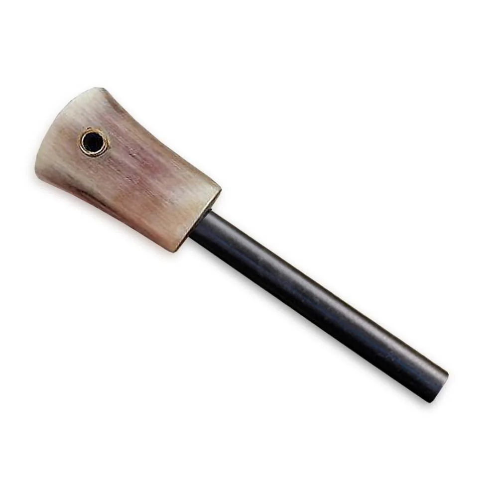 Royal Cuchillo Firesteel Horn Griff RC400 - Ferrocerio mango cuerno